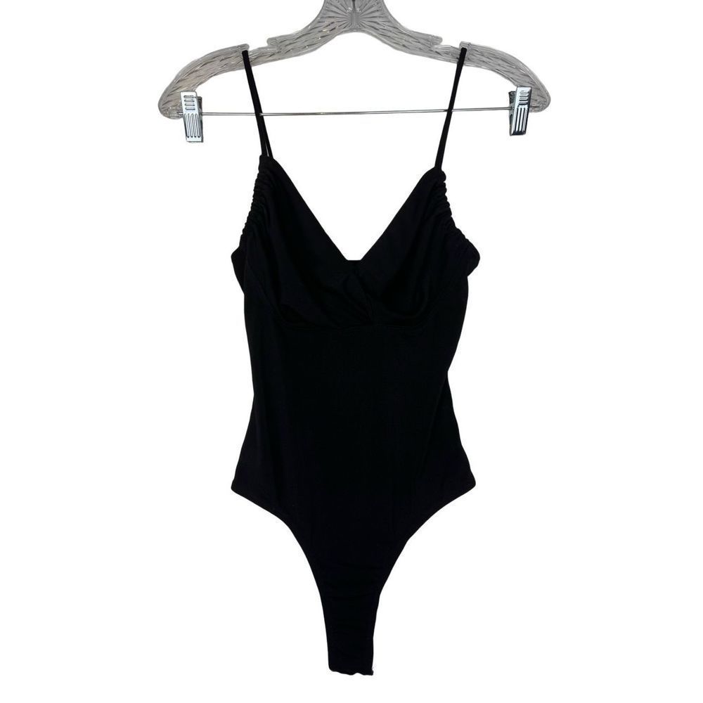 Astr Black Bodysuit
